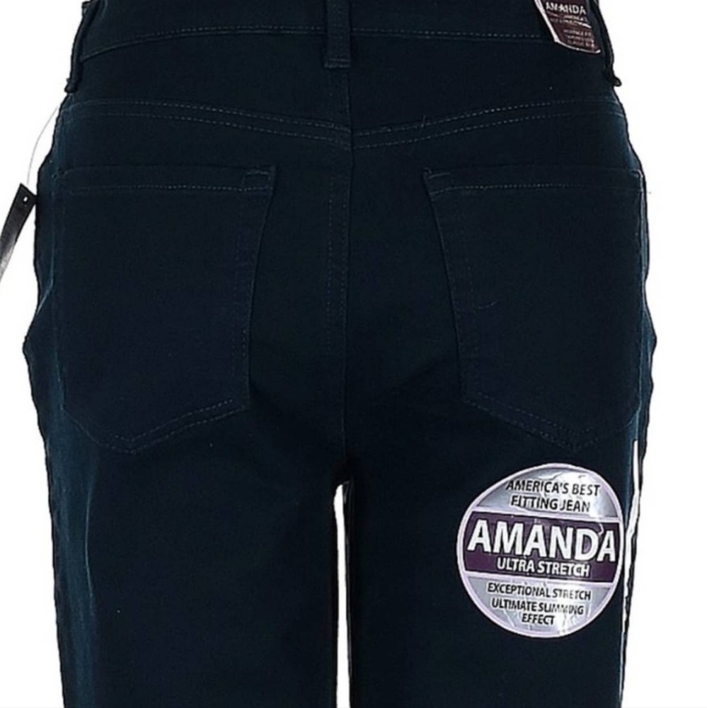 Denim Blue Jeans 14 By Gloria Vanderbilt NWT Heritage Amanda Cut Slimming - Picture 7 of 7